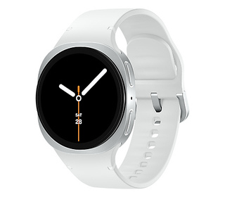 Samsung Galaxy Watch 8 3,3 cm (1.3") AMOLED 40 mm Numérique 438 x 438 pixels Écran tactile 4G Argent Wifi GPS (satellite)
