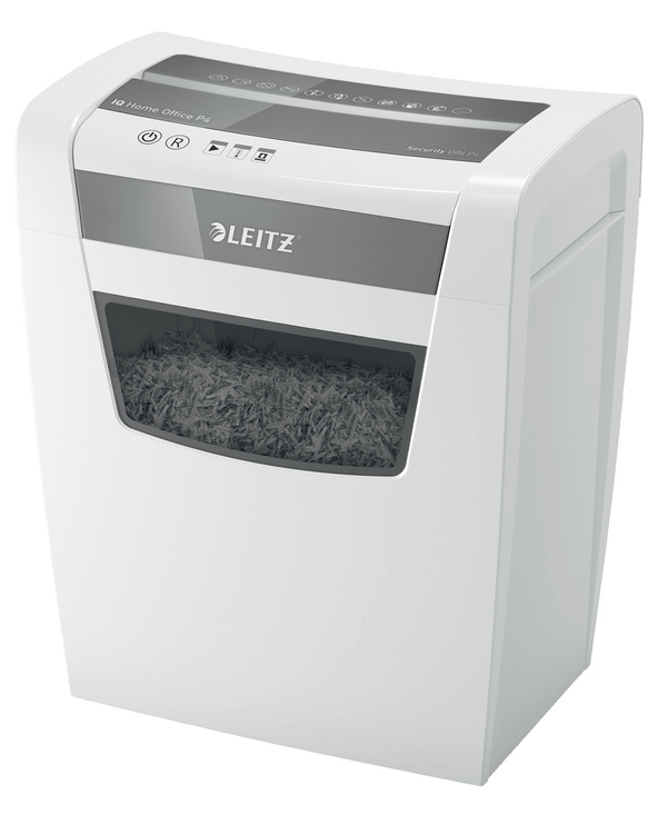 Leitz IQ Home Office P-4 destructeur de papier Découpage en particules 22 cm Blanc