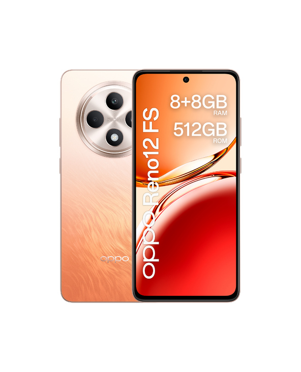 OPPO Reno RENO12 FS 4G 6.67" 512 Go Ambre, Orange