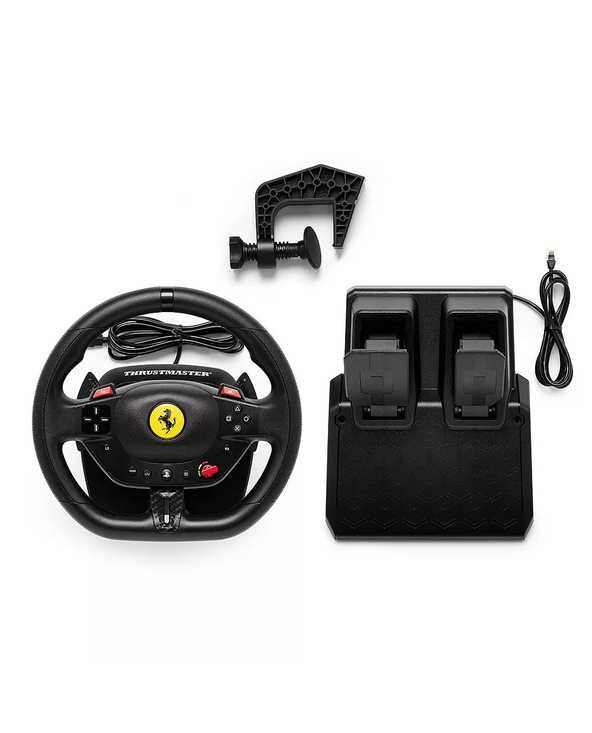 Thrustmaster T98-P FERRARI 296 GTB Noir Volant + pédales PC, PlayStation 4, PlayStation 5