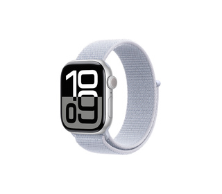 Apple Watch Series 10 OLED 42 mm Numérique 374 x 446 pixels Écran tactile Argent Wifi GPS (satellite)