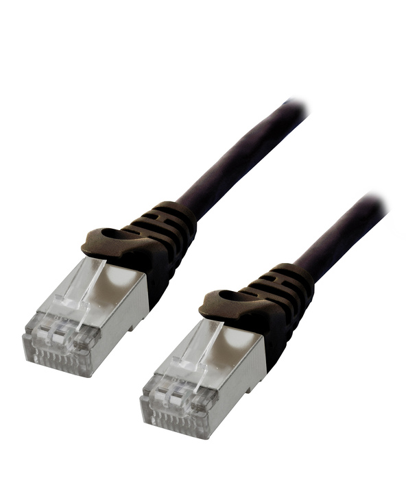 MCL FTP6-20M/N câble de réseau Noir Cat6 F/UTP (FTP)