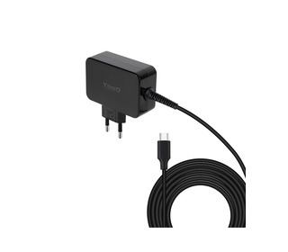 TooQ TQLC-USBCGAN65PD chargeur d'appareils mobiles Ordinateur portable Noir Secteur Intérieure