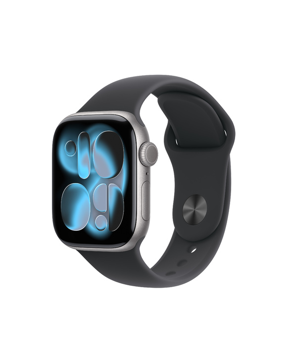 Apple Watch Series 11 OLED 42 mm Numérique 374 x 446 pixels Écran tactile Gris Wifi GPS (satellite)