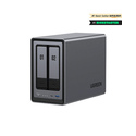 Ugreen NASync DXP2800 NAS System 2-Bay Compact Intel N N100 8 Go DDR5 0 To UGOS Pro Noir