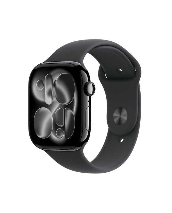 Apple Watch Series 11 OLED 46 mm Numérique 416 x 496 pixels Écran tactile Noir Wifi GPS (satellite)