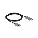 DeLOCK Câble actif DisplayPort 1.4 à HDMI 4K 60 Hz (HDR) 2 m