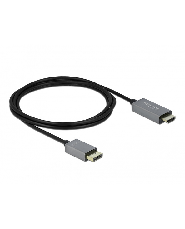 DeLOCK Câble actif DisplayPort 1.4 à HDMI 4K 60 Hz (HDR) 2 m