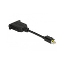 DeLOCK 65979 câble vidéo et adaptateur 0,15 m Mini DisplayPort DVI Noir