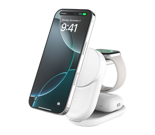 Belkin Qi2 Fitness tracker, Casques, Smartphone, Smartwatch Blanc USB Recharge sans fil Charge rapide Intérieure