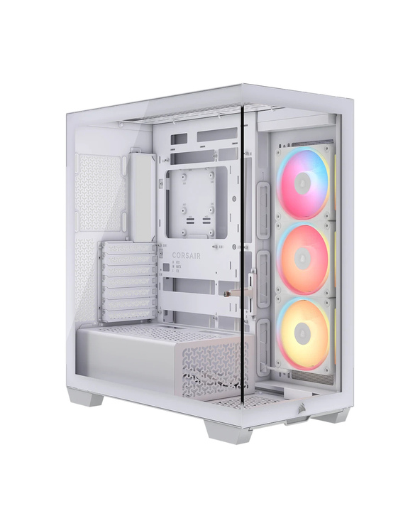 Corsair Midi Tower 3500X LXR LINK TG Blanc