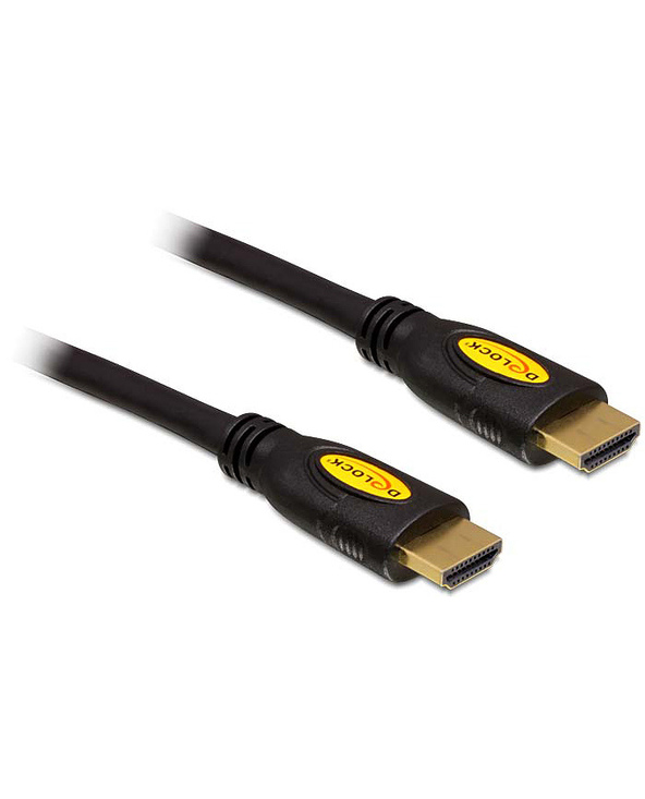 DeLOCK 83738 câble HDMI 1,5 m HDMI Type A (Standard) Noir