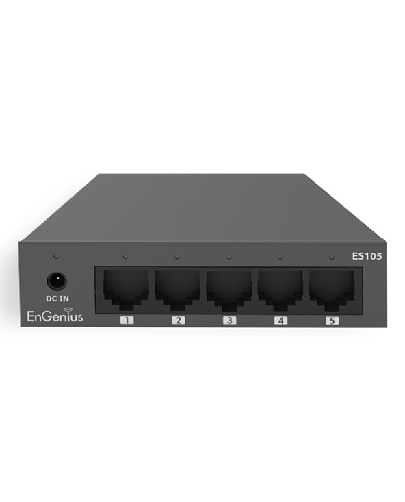 EnGenius ES105 commutateur réseau Non-géré Gigabit Ethernet (10/100/1000) Noir