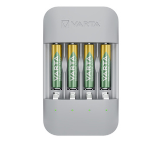 Varta Eco Charger Pro Recycled + 4 x 800 mAh AAA 57683 101 131 chargeur de batterie