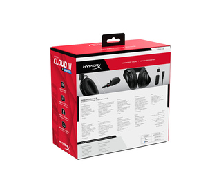 HyperX Cloud III S Sans fil – Casque gamer (noir)