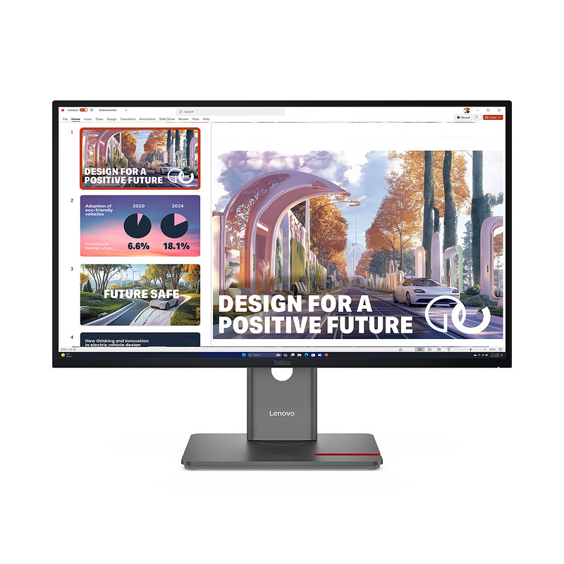 Lenovo ThinkVision P27QD-40 27" LED Wide Quad HD 6 ms Noir