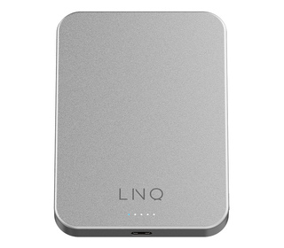 LINQ LQWP052 banque d'alimentation électrique 5000 mAh Recharge sans fil Argent
