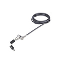 StarTech.com Antivol Universel 3-en-1 pour Ordinateur Portable, Câble de Verrouillage de 2m à Clé Maîtresse, Compatible avec Nob