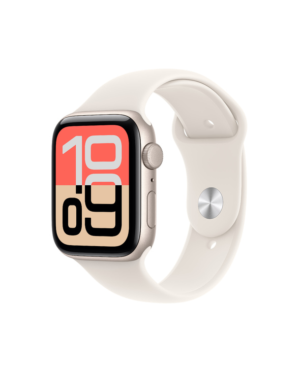 Apple Watch SE (3nd generation) OLED 44 mm Numérique 368 x 448 pixels Écran tactile Beige Wifi GPS (satellite)