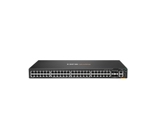 HPE Aruba Networking CX 6200F 48G 4SFP+ Géré L3 Gigabit Ethernet (10/100/1000) 1U