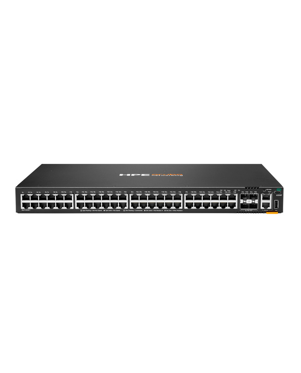 HPE Aruba Networking CX 6200F 48G 4SFP+ Géré L3 Gigabit Ethernet (10/100/1000) 1U
