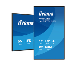 iiyama LH5575UHS-B2AG Écran d'affichage dynamique Écran plat de signalisation numérique 138,7 cm (54.6") LCD Wifi 500 cd/m² 4K U