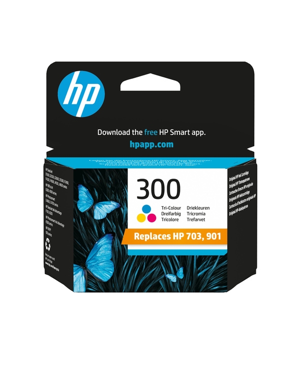 HP 300 cartouche d'encre trois couleurs authentique
