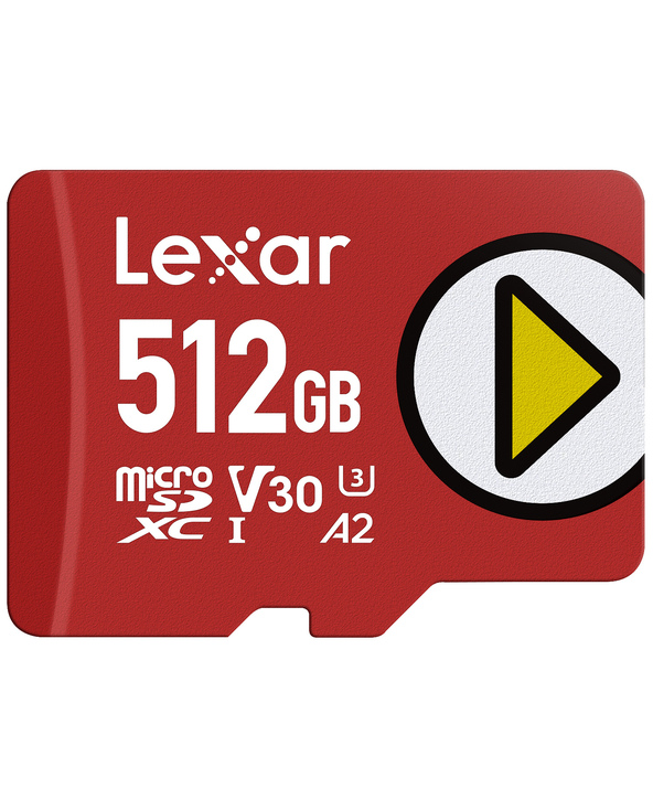 Lexar LMSPLAY512G-BNSNG mémoire flash 512 Go MicroSDXC UHS-I Classe 10