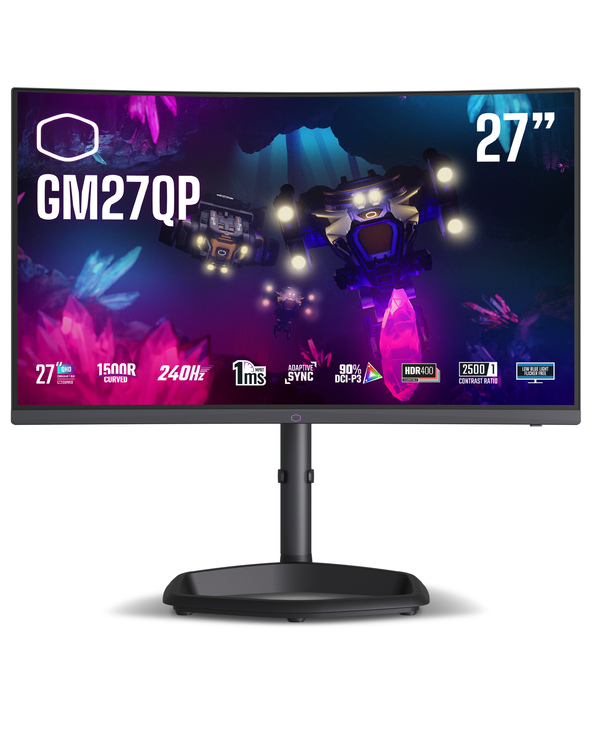 Cooler Master Gaming GM27QP 27" Quad HD 1 ms Noir