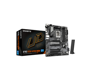 GIGABYTE B760 DS3H WIFI6E GEN5 Carte Mère – Compatible avec processeurs Intel Core 14e génération, VRM numérique 8+2+1 phases, j