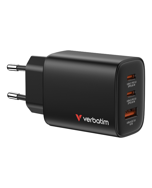 Verbatim 32352 chargeur d'appareils mobiles Universel Noir Secteur Charge rapide Intérieure
