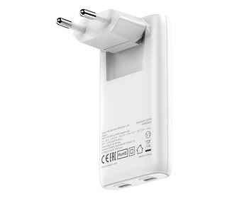 Verbatim 32355 chargeur d'appareils mobiles Ordinateur portable, Smartphone, Tablette Blanc Secteur Charge rapide Intérieure