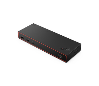Lenovo ThinkPad USB4 Smart Dock 5500 Avec fil Noir