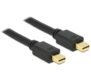 DeLOCK 83475 câble DisplayPort 2 m Mini DisplayPort Noir