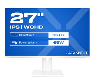 JAPANNEXT JN-IPS270WQHD75F-C65W-HSP-W 27" LED Quad HD 8 ms Blanc