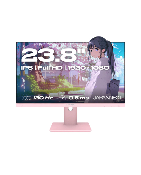 JAPANNEXT JN-I238FHD120F-HSP-PK 23.8" LCD Full HD 0,5 ms Rose