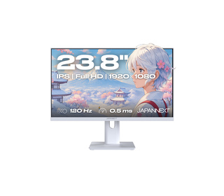 JAPANNEXT JN-I238FHD120F-HSP-W 23.8" LCD Full HD 0,5 ms Blanc