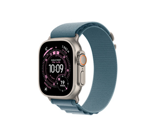 Apple Watch Ultra 3 OLED 49 mm Numérique 422 x 514 pixels Écran tactile 5G Titane Wifi GPS (satellite)
