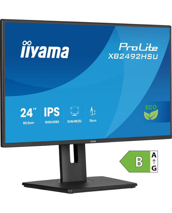 iiyama ProLite XB2492HSU-B1 24" LED Full HD 3 ms Noir