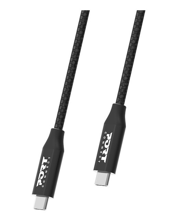 Port Designs 900057 câble USB USB 3.2 Gen 2x2 2 m USB C Noir
