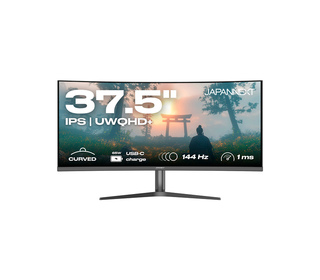 JAPANNEXT JN-IB375C144UQR-H 38" LCD UltraWide Quad HD+ 1 ms Noir