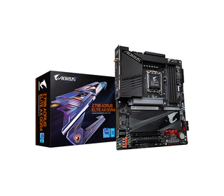 GIGABYTE Z790 AORUS ELITE AX DDR4 Carte mère - Compatible avec processeurs Intel Core 14th Gen CPUs, 16+1+2 Phases Digital VRM, 