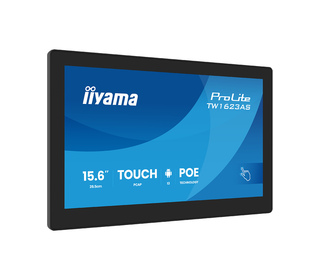 iiyama TW1623AS-B3P Écran d'affichage dynamique Écran plat interactif 39,6 cm (15.6") LED Wifi 450 cd/m² Full HD Noir Écran tact