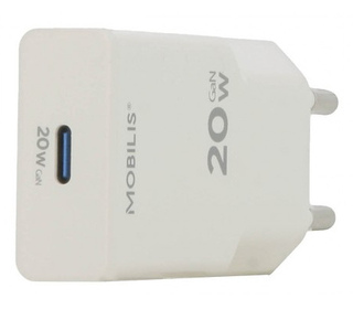 Mobilis 020025 chargeur d'appareils mobiles Universel Blanc Secteur Charge rapide Intérieure