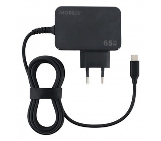 Mobilis 020015 adaptateur de puissance & onduleur Intérieure 65 W Noir
