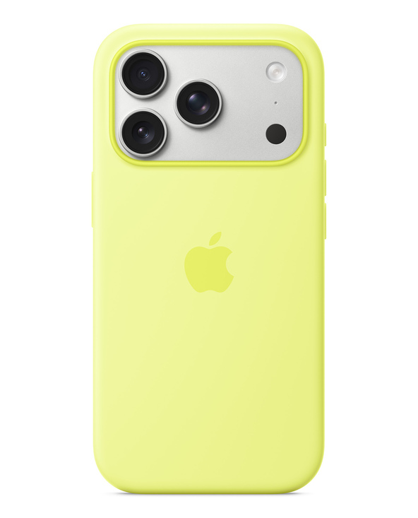 Apple MGFF4ZM/A coque de protection pour téléphones portables 16 cm (6.3") Housse Jaune