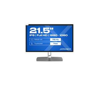 JAPANNEXT JN-IPS2152FHDR-C65W-FLD-T 54,6 cm (21.5") LED Full HD 8 ms Gris