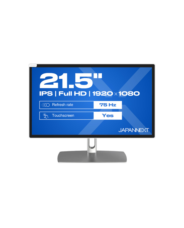 JAPANNEXT JN-IPS2152FHDR-C65W-FLD-T 54,6 cm (21.5") LED Full HD 8 ms Gris