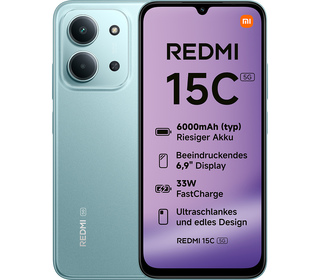 Xiaomi Redmi 15C 17,5 cm (6.9") 128 Go Vert