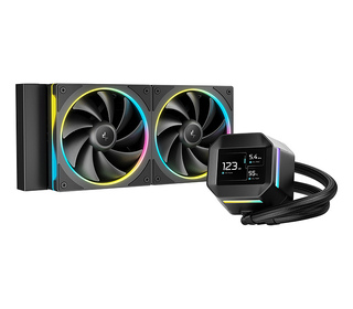DeepCool LM240 Processeur Kit de refroidissement du liquide 12 cm Noir 1 pièce(s)